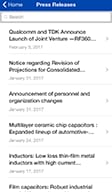 View all news releases issued from 2006 onward.