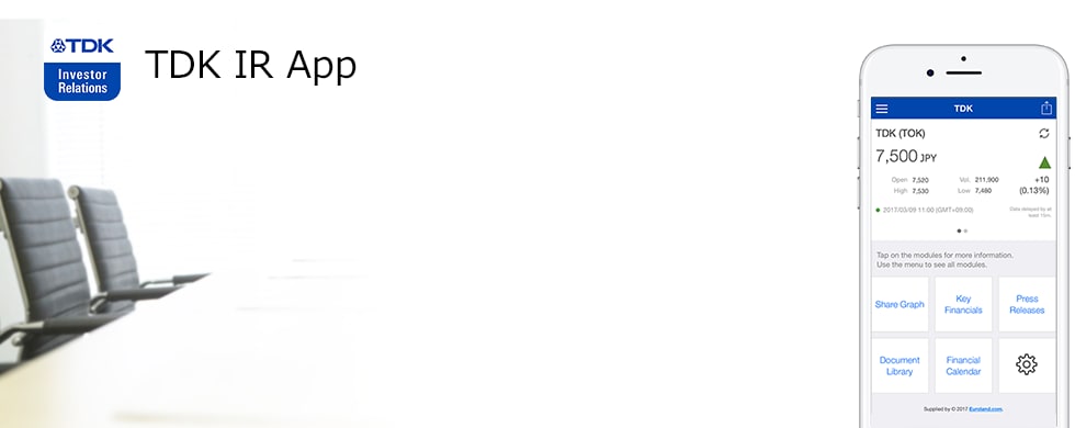 TDK MyIRApp