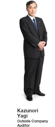 Kazunori Yagi Outside Company Auditor