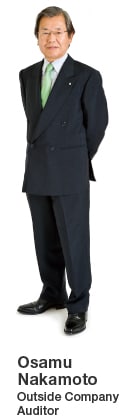 Osamu NakamotoOutside Company Auditor