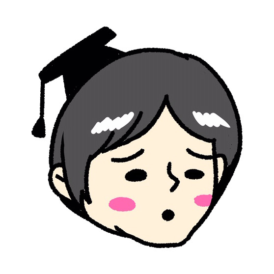 はかせ_困り顔
