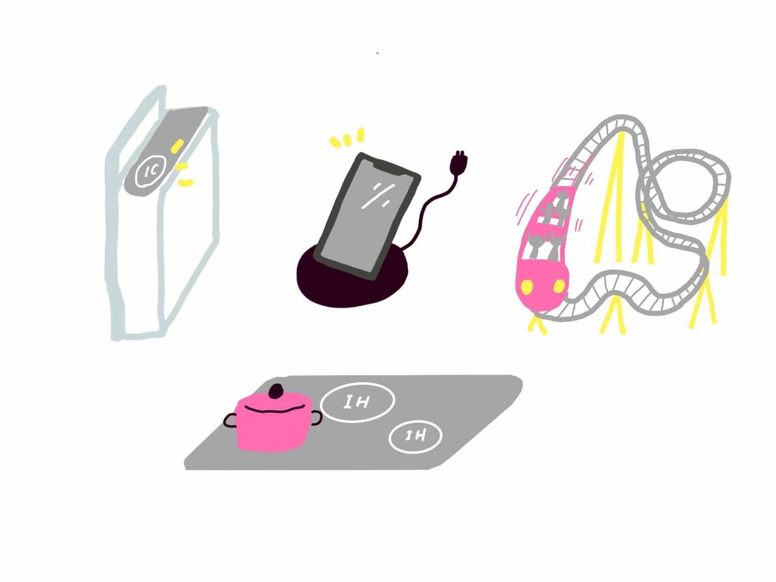 電磁誘導を使った仕組み