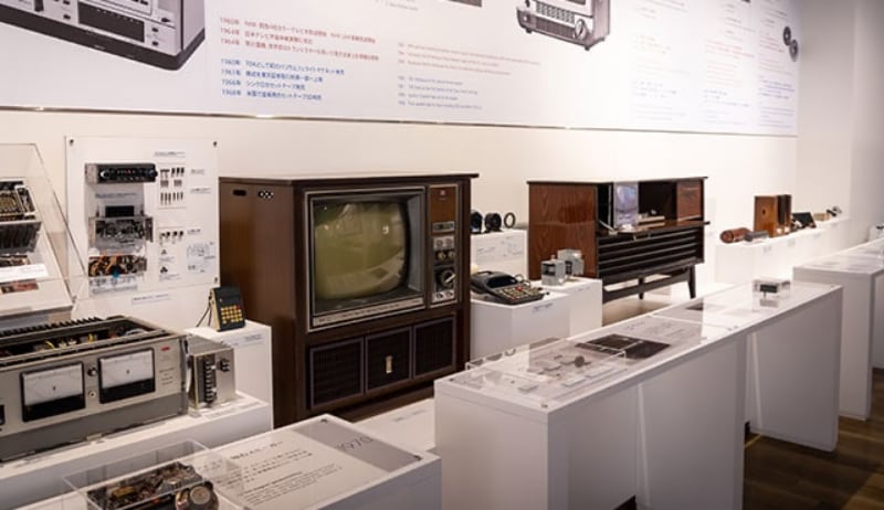 Household electrical goods of the past are on display at the History Zone