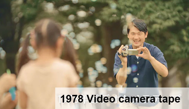 Video Monitor at the Cassette Display