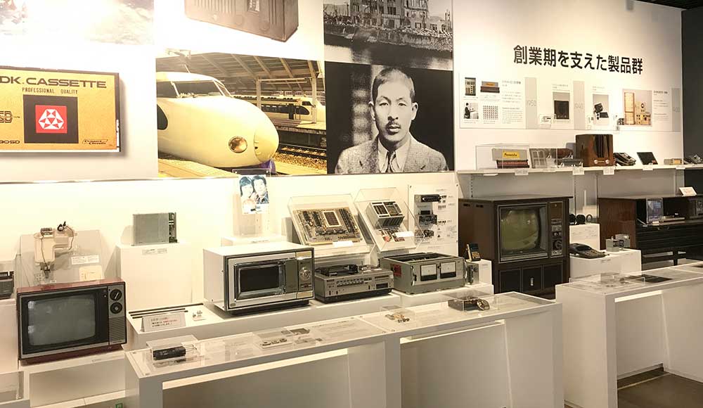 Chronological Display of TDK products