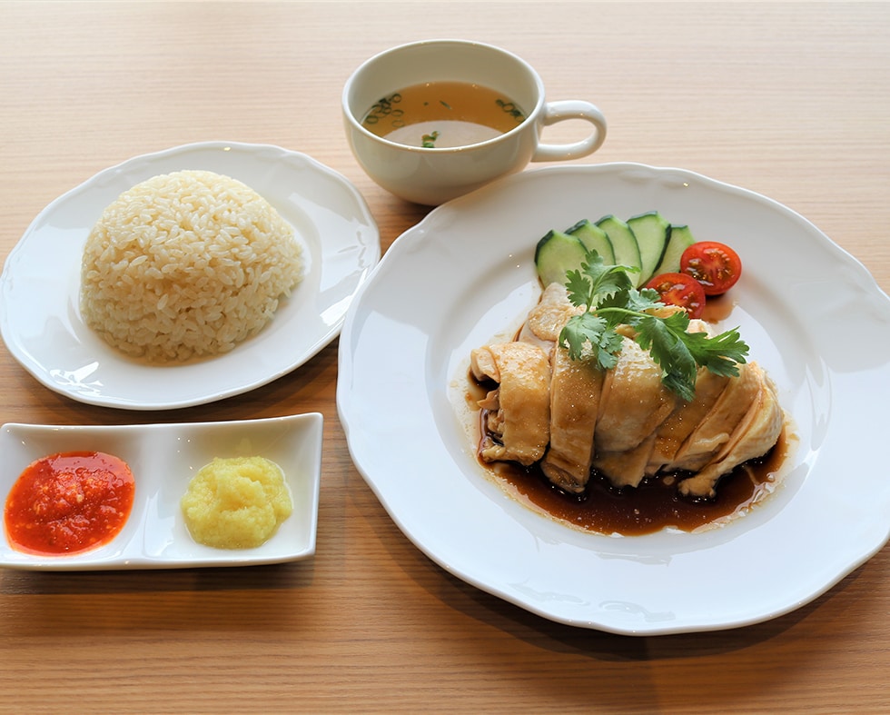 Hainanese Chicken Rice