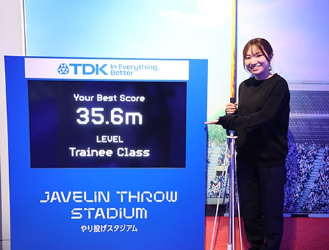 フォトスポットで記念撮影