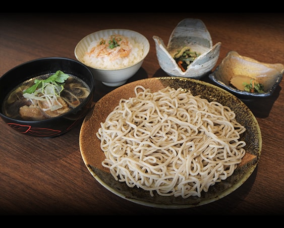 鴨汁つけ蕎麦