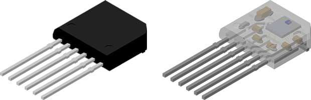 Magnetic Sensors: TMR angle sensor in a TO-6 package for PCB-less applications