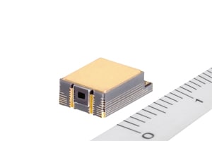 Ultra-small full color laser module for AR glasses