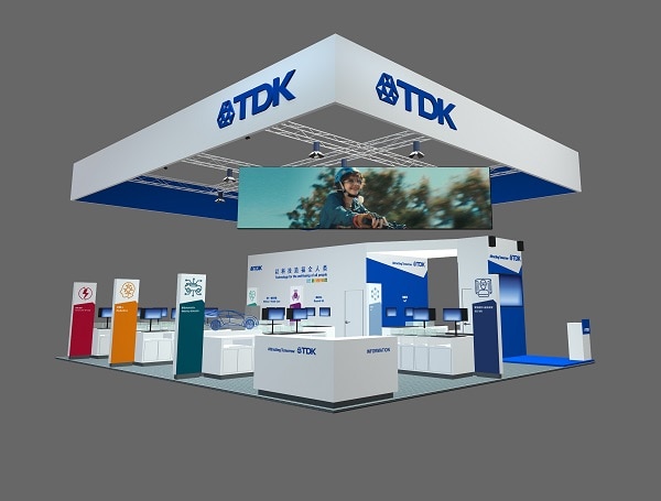 electronica China 2023: TDK spotlights innovations for automotive, industry and energy, IoT, AR/VR, information and communication technology