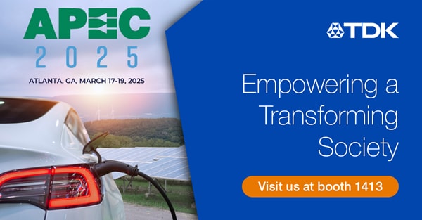 Exhibitions: Experience the future of power solutions with TDK at APEC 2025  
