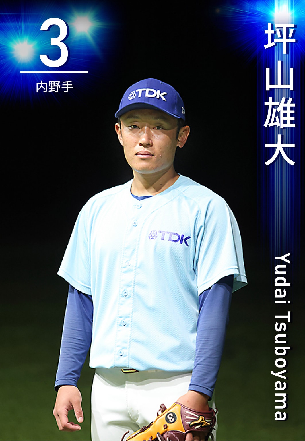 内野手 坪山　雄大