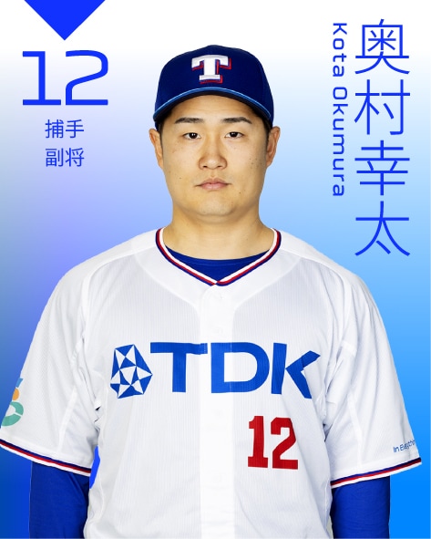 副将 / 捕手 奥村　幸太