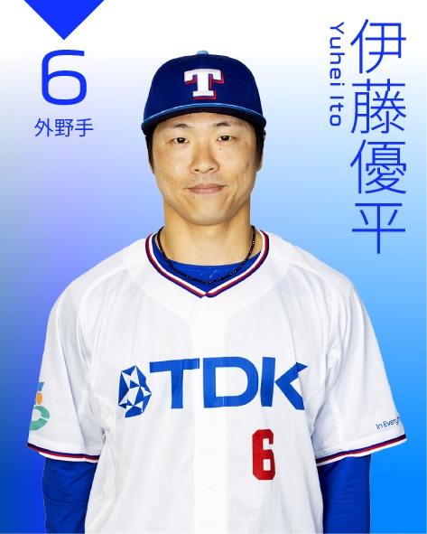 内野手 伊藤　優平