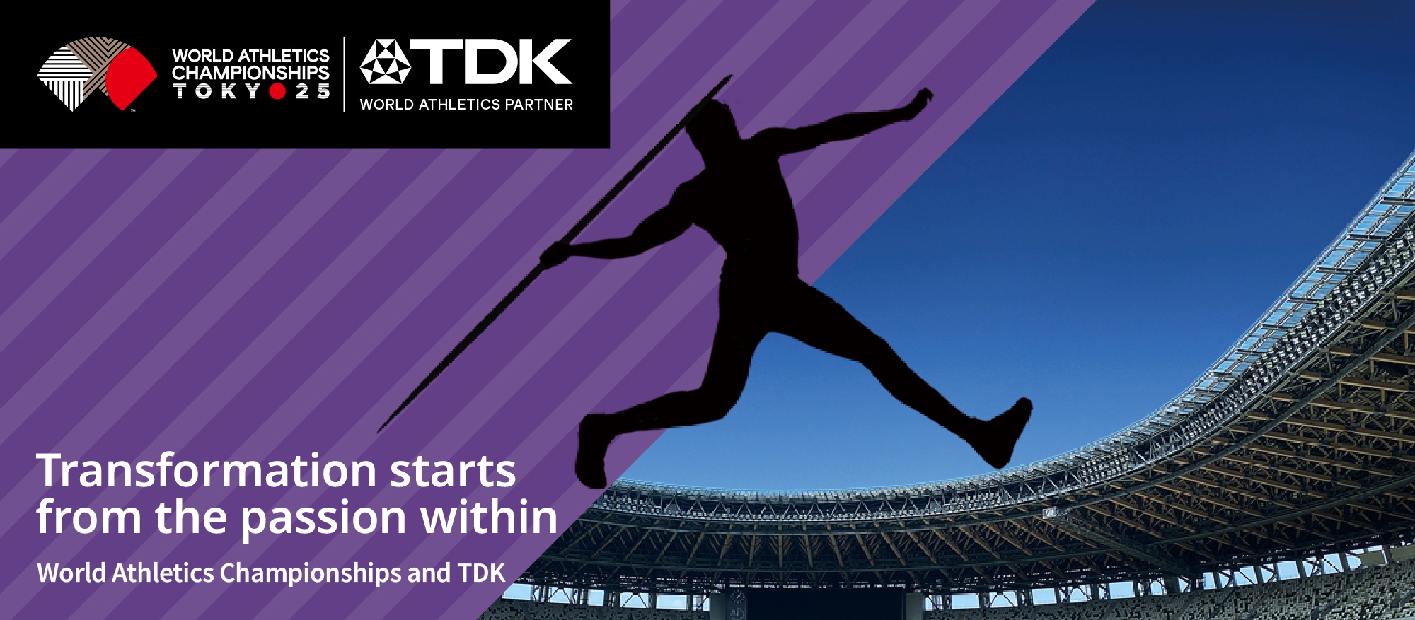 World Athletics Championships and TDK