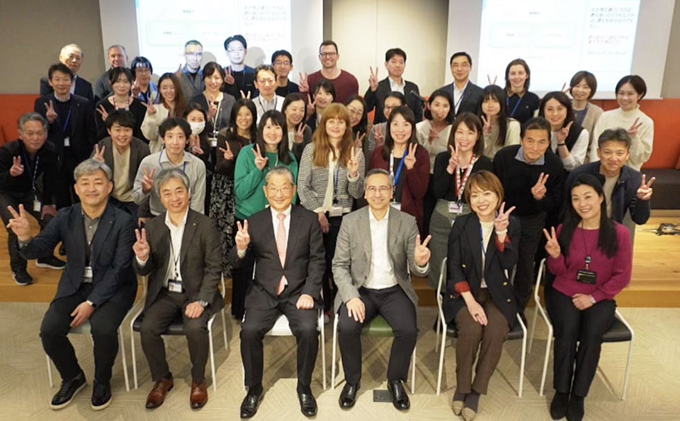 国際女性デーでの集合写真