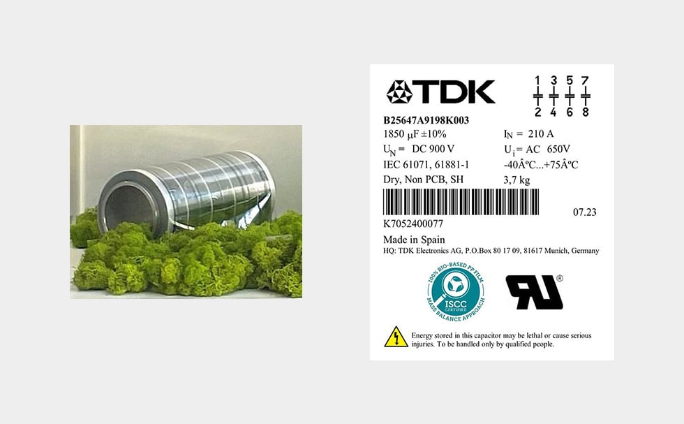 Biobased polypropylene film and ISCC certification