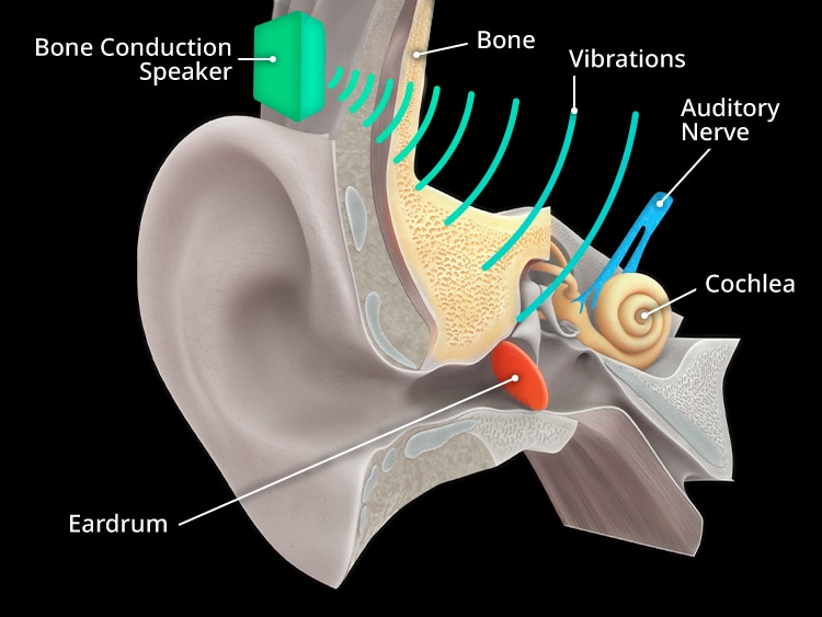 How bone conduction speaker works