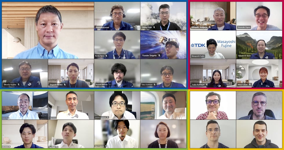 Team members for each product in AR Glasses