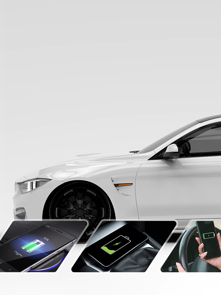 Image of in-vehicle wireless charging