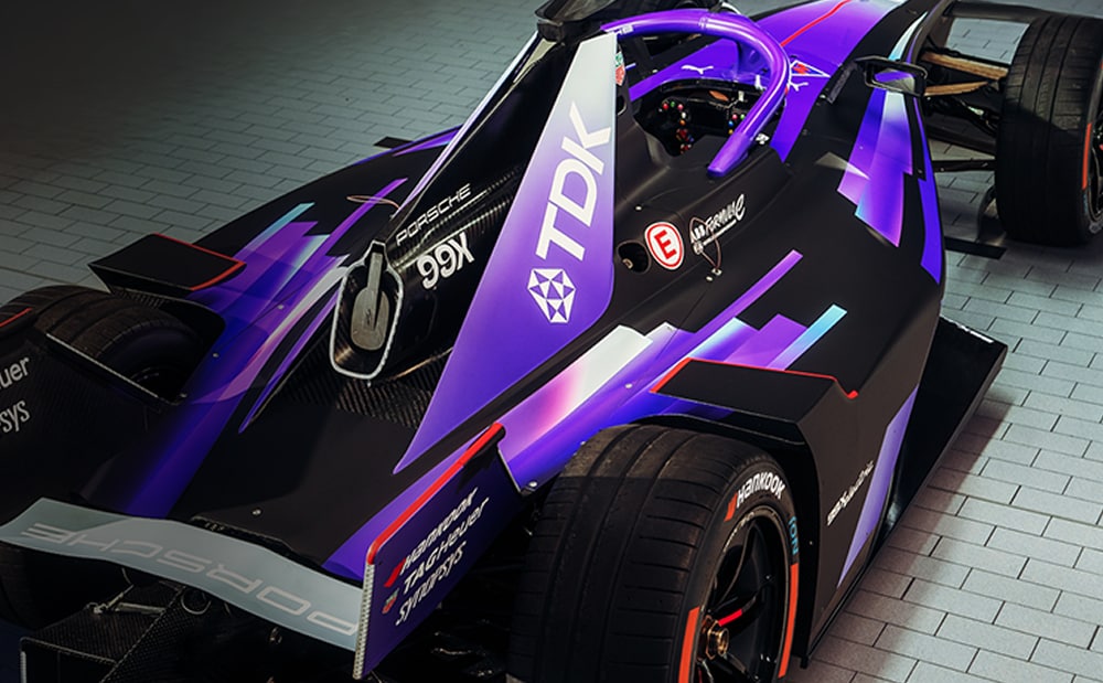 TDK and Porsche Motorsport and TDK 