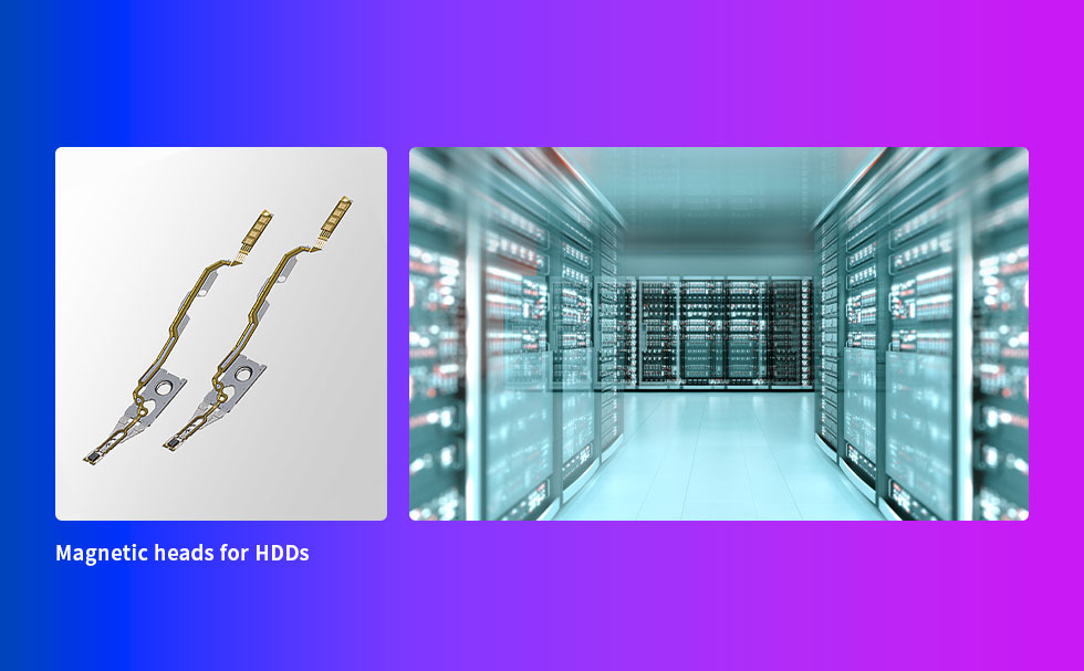 Magnetic Heads for HDDs and Data Centers