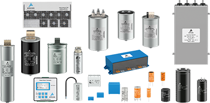 Aluminum electrolytic capacitors and film capacitors
