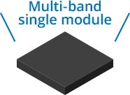 Multi-band single module