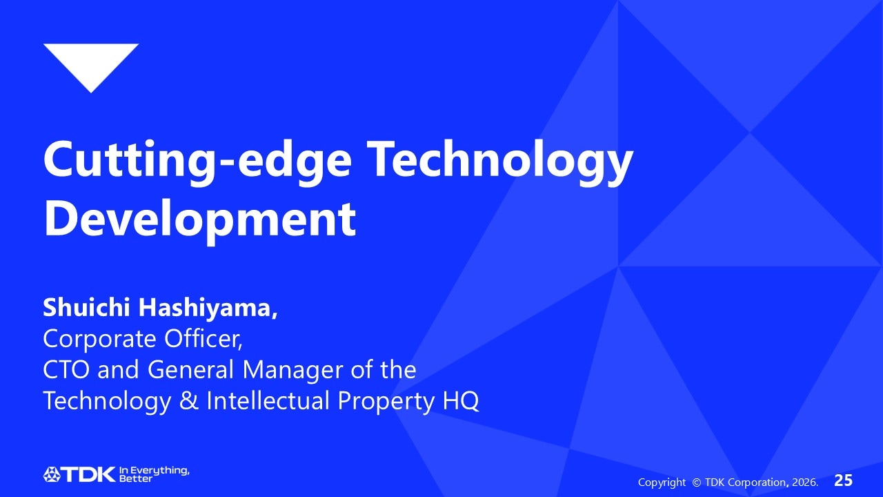 Cutting-edge Technology Development