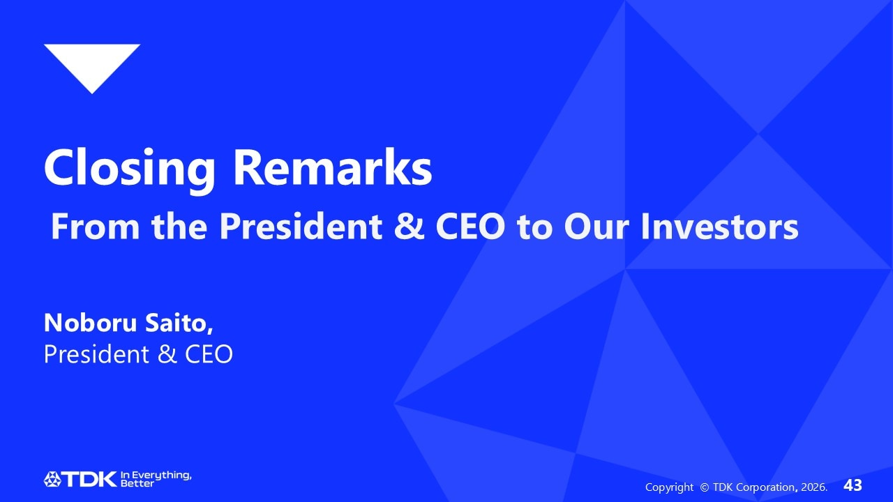 Closing Remarks