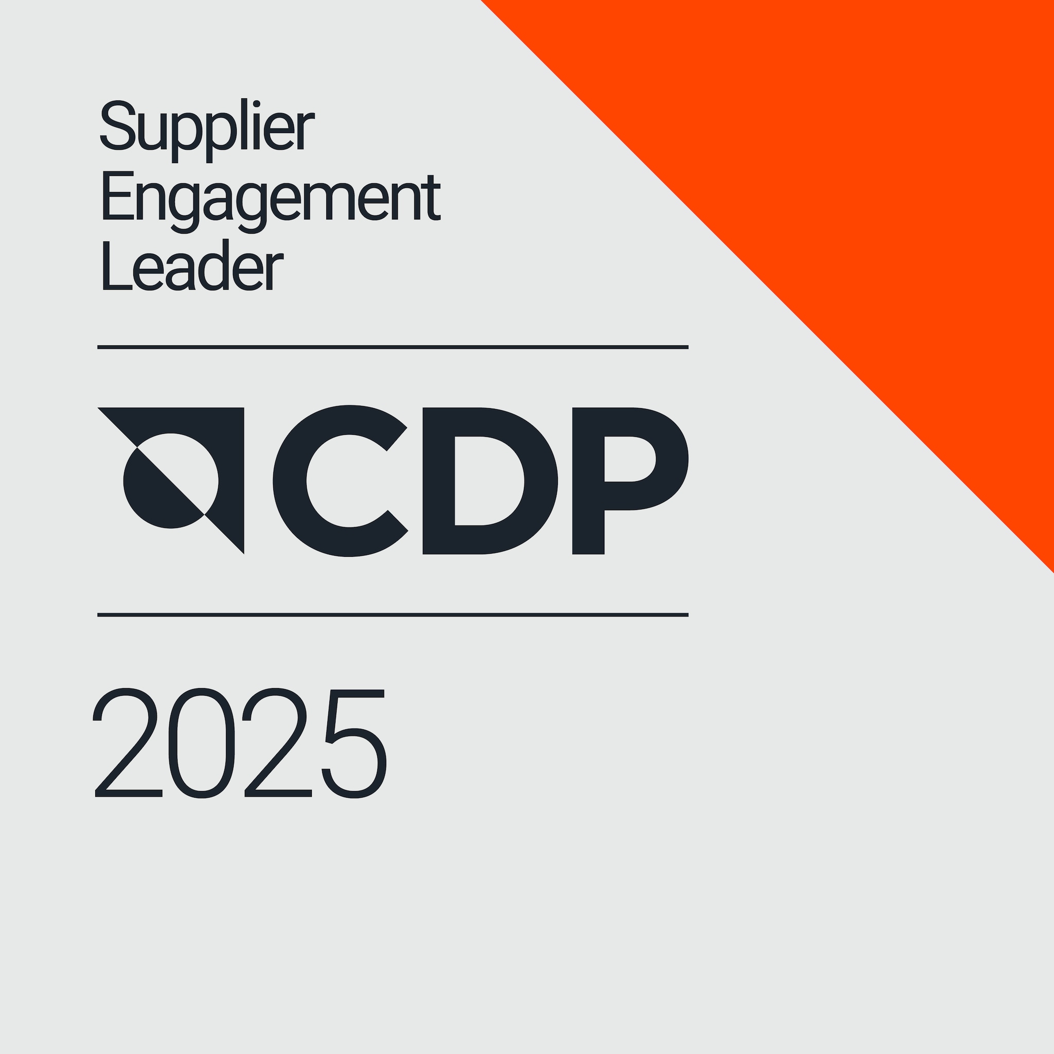 CDP SUPPLIER ENGAGEMENT LEADER 2025