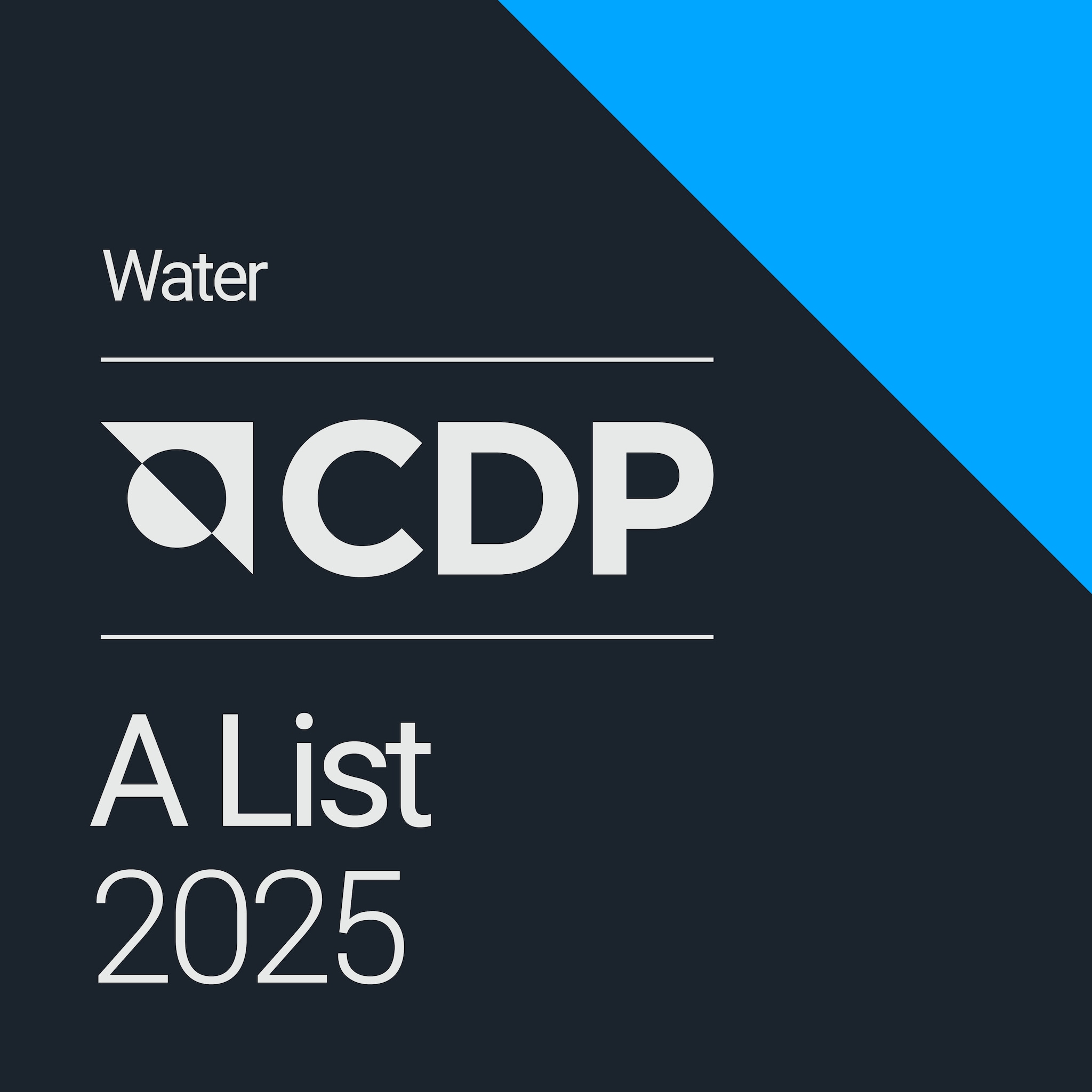 CDP WATER 2025