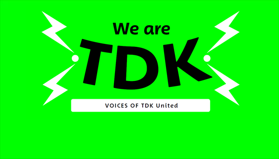 WE ARE TDK